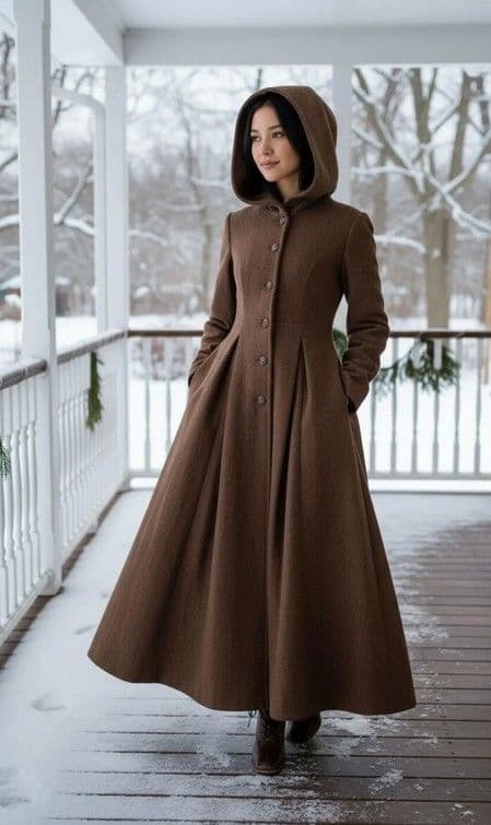 Aesthetic luxury trench coat for travel rental